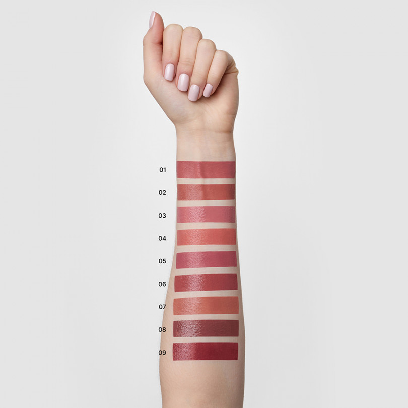 Помада кремовая 04 Peachy Nude Kristall Minerals