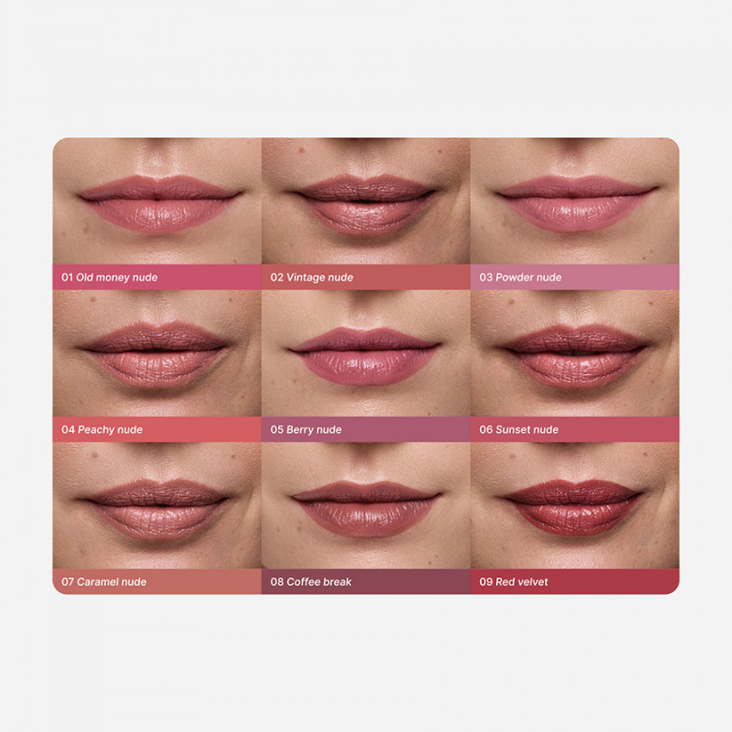 Помада кремовая 04 Peachy Nude Kristall Minerals