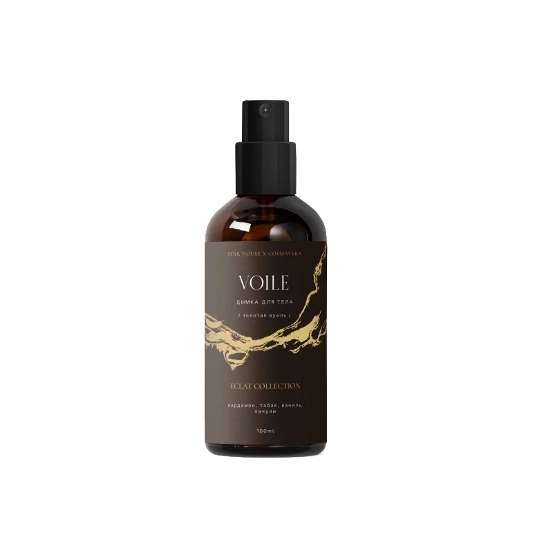 Дымка с золотым шиммером для тела и волос Eclat Collection "Voile", 100 мл Cosmavera